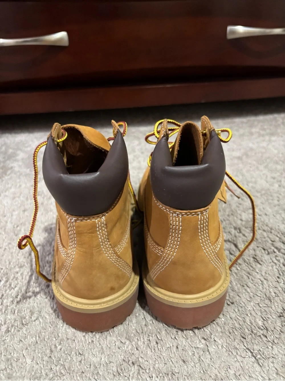 Timberland Kids Wheat Lace-Up Work Boots